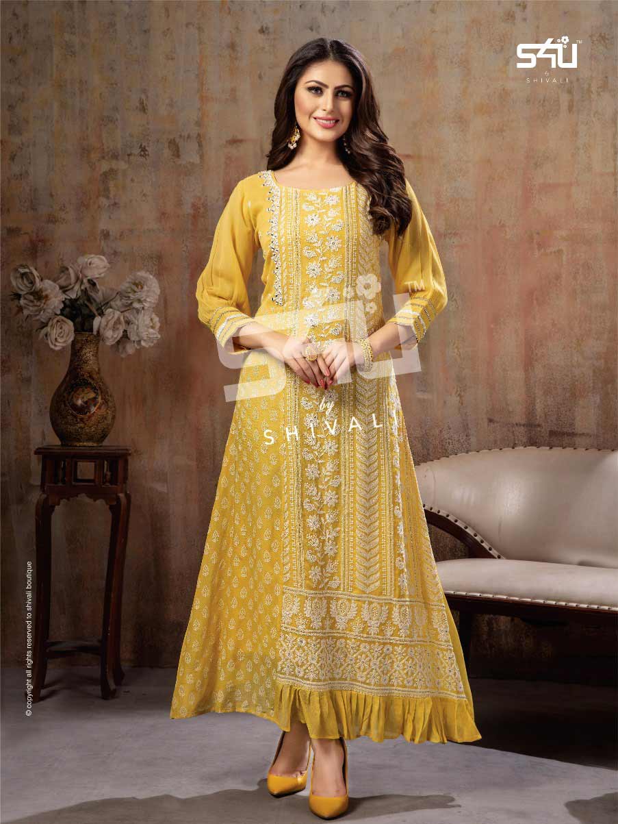 S4U Lucknowi Vol-3 Designer Kurta Manufacturer S4U Lucknowi Vol-3 Designer Kurta Manufacturer